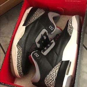 Jordan Retro 10 & black cement 3s